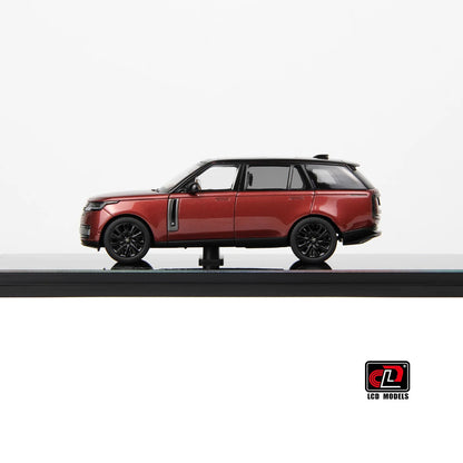 LCD Land Rover Range Rover SV Serenity Red 1:43 Scale Diecast Model