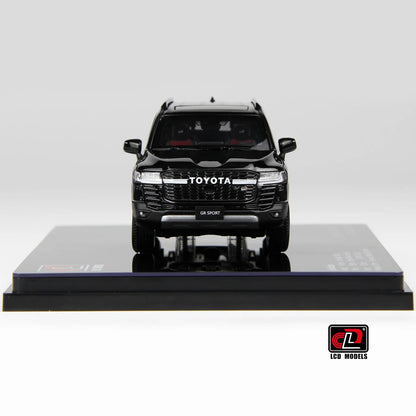 LCD Toyota Land Cruiser LC300 GR Sport Black 1:43 Scale Diecast Model