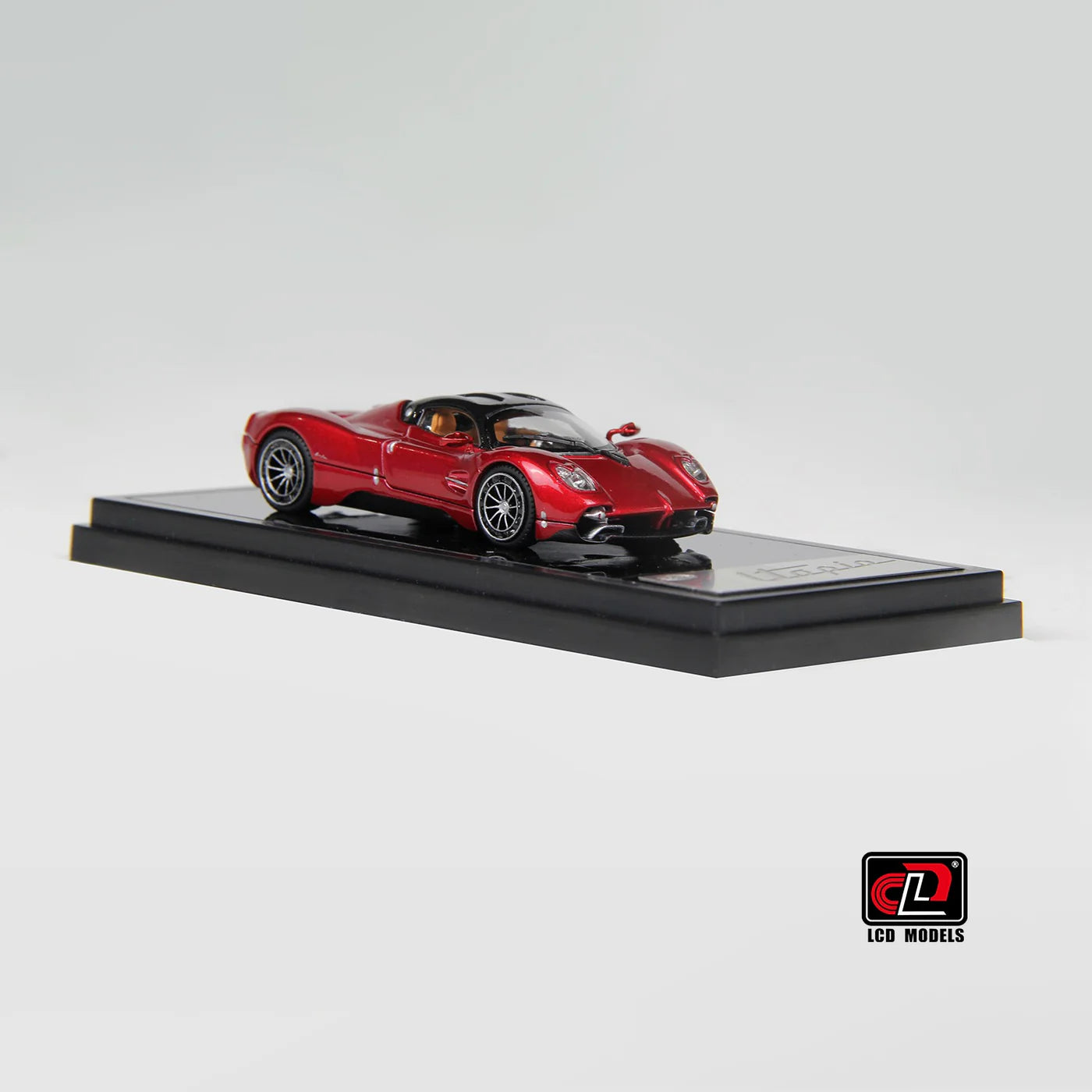 LCD Pagani Utopia Coupe Red 1:64 Scale Diecast Model