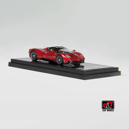 LCD Pagani Utopia Coupe Red 1:64 Scale Diecast Model