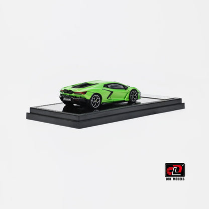 LCD Lamborghini Revuelto Shanghai Toy Fair Special Package 2025 Apple Green 1:64 Scale Diecast Model