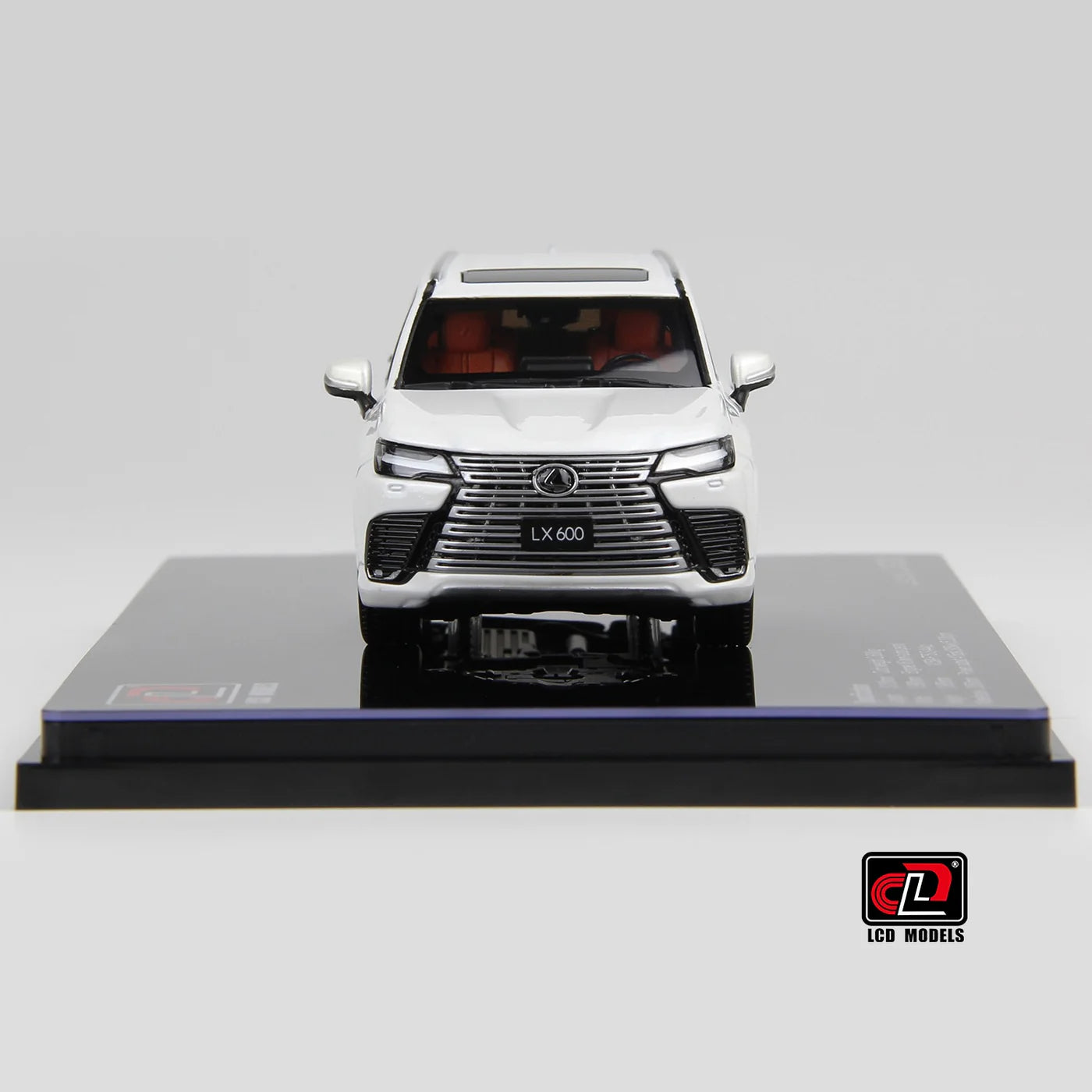 LCD Lexus LX600 White 1:43 Scale Diecast Model