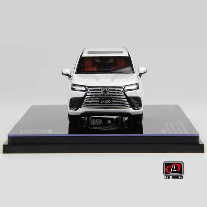 LCD Lexus LX600 White 1:43 Scale Diecast Model