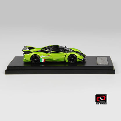 LCD Pagani Huayra R Green 1:64 Scale Diecast Model