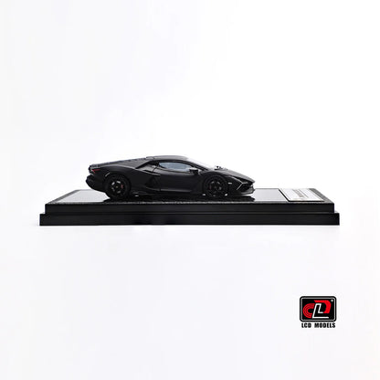 LCD Lamborghini Revuelto Matte Black 1:64 Scale Diecast Model