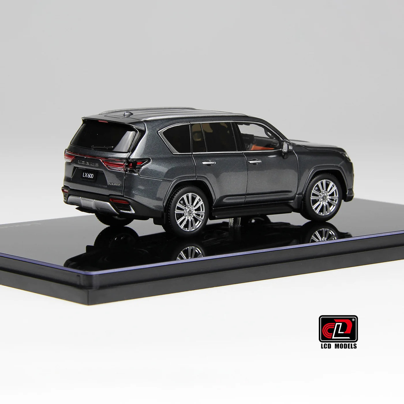 LCD Lexus LX600 Grey 1:43 Scale Diecast Model