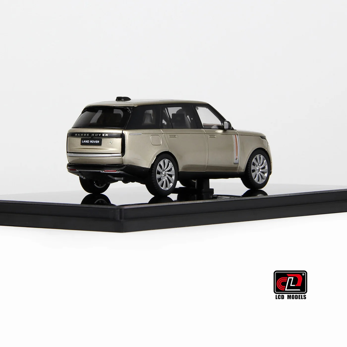LCD Land Rover Range Rover SV Serenity Gold 1:43 Scale Diecast Model