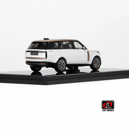LCD Land Rover Range Rover SV Serenity White 1:43 Scale Diecast Model