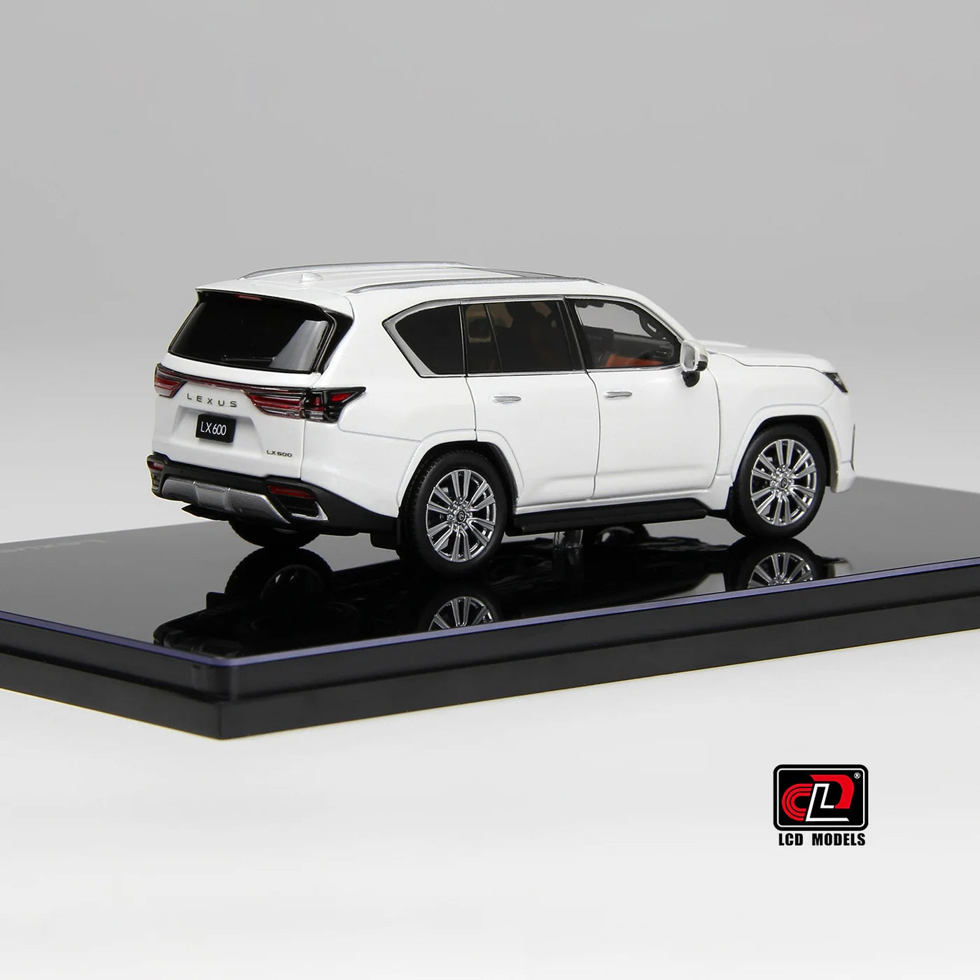 LCD Lexus LX600 White 1:43 Scale Diecast Model