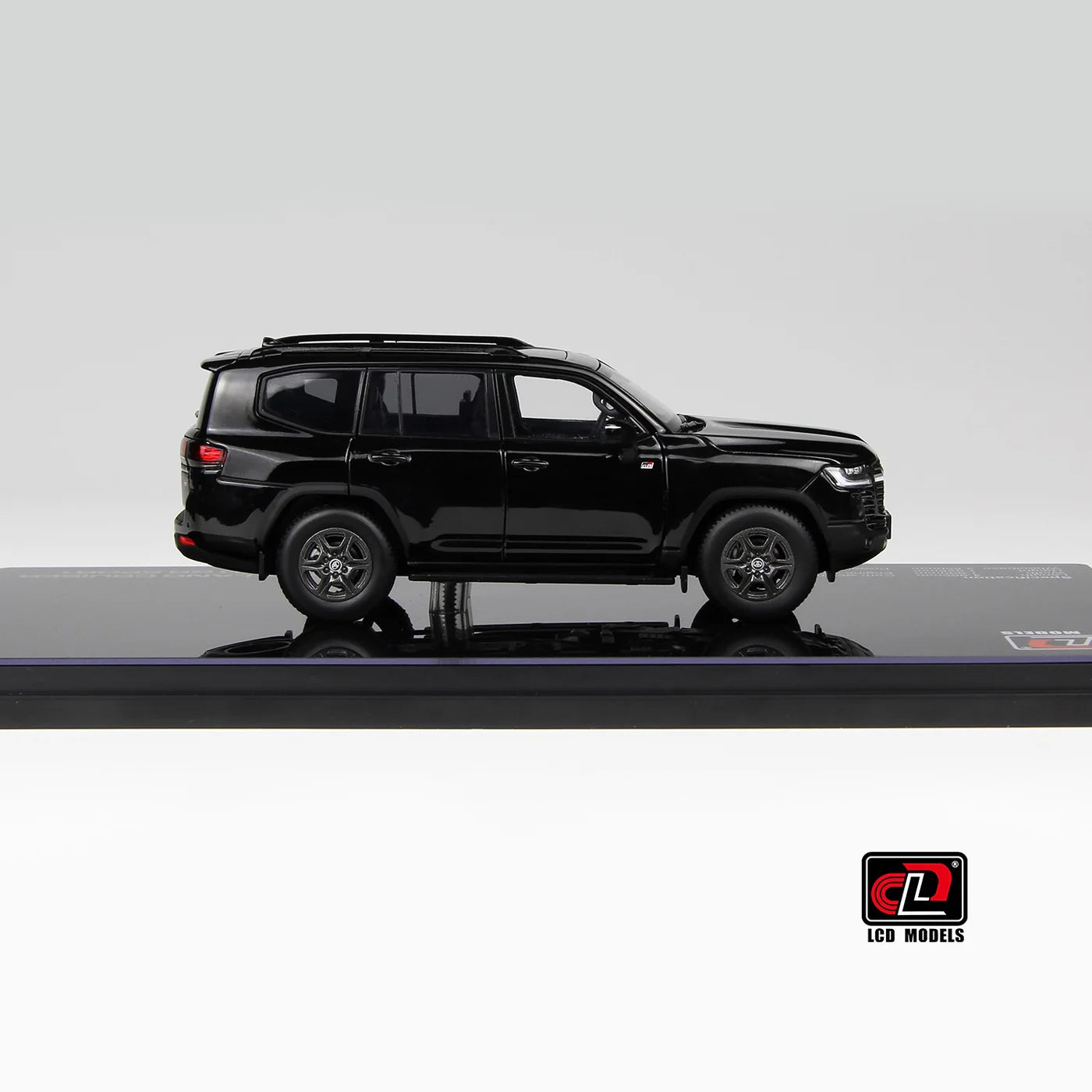 LCD Toyota Land Cruiser LC300 GR Sport Black 1:43 Scale Diecast Model