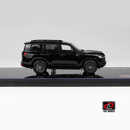 LCD Toyota Land Cruiser LC300 GR Sport Black 1:43 Scale Diecast Model