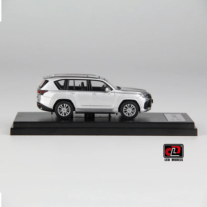 LCD Lexus LX600 Silver 1:64 Scale Diecast Model