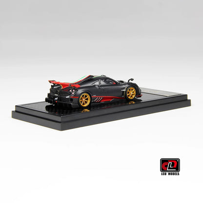 LCD Pagani Imola Coupe Matte Black 1:64 Scale Diecast Model