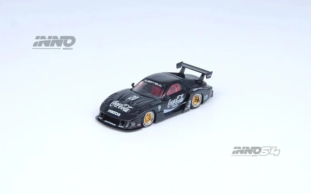 INNO64 Mazda RX7 FD3S LB-Super Silhouette Black 1:64 Scale Diecast Model (Pre-Order)