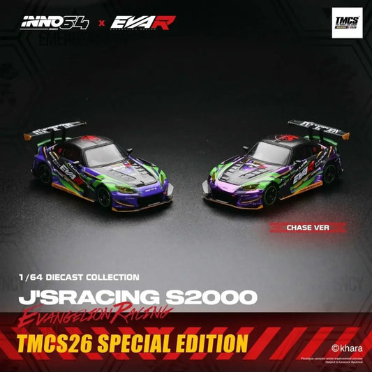 *TMCS 2026* S2000 JS Racing x EVA Racing, 1:64 Scale collectible diecast model at Poketwheels