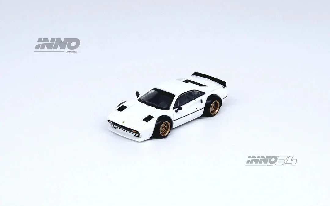 LBWK 308 GTB, 1:64 Scale (White) collectible diecast model at Poketwheels