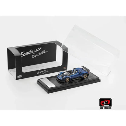 LCD Pagani Zonda HP Carbon Blue 1:64 Scale Diecast Model