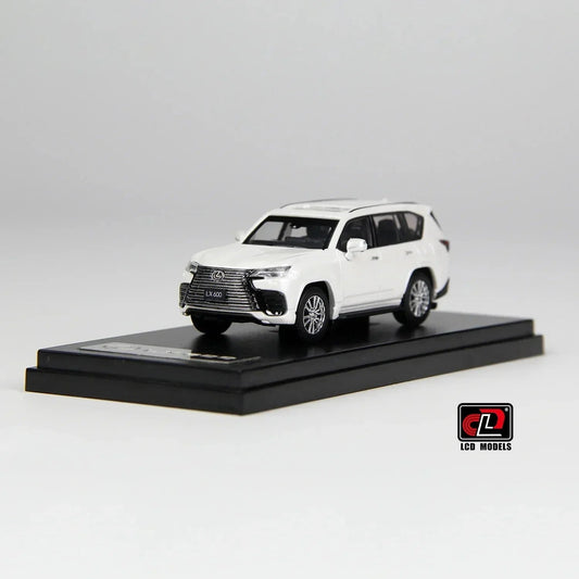Lexus LX600, 1:64 Scale (White) collectible diecast model at Poketwheels