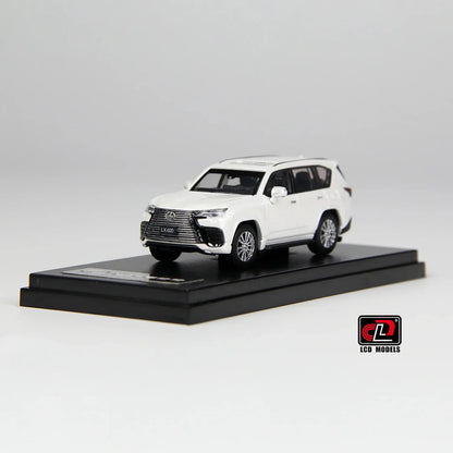 LCD Lexus LX600 1:64 Scale Diecast Model – White