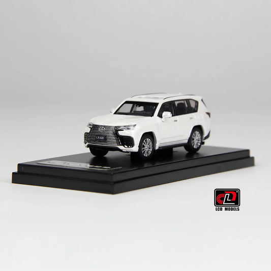 LCD Lexus LX600 1:64 Scale Diecast Model – White