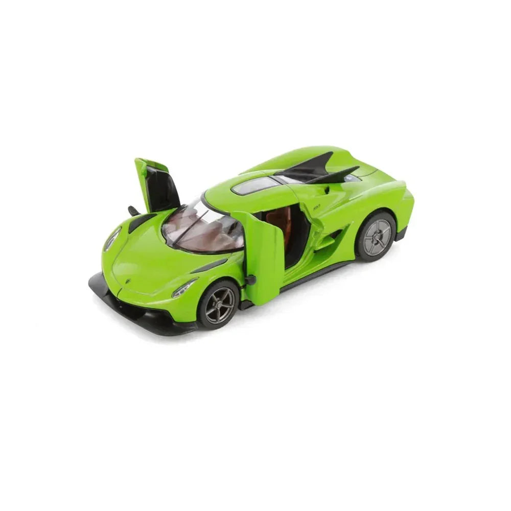 Kinsmart Koenigsegg Jesko Absolut 1:36 Scale Diecast Model (Green)