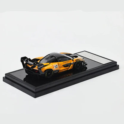 LCD McLaren Senna GTR 1:64 Scale Diecast Model – Electroplating Orange