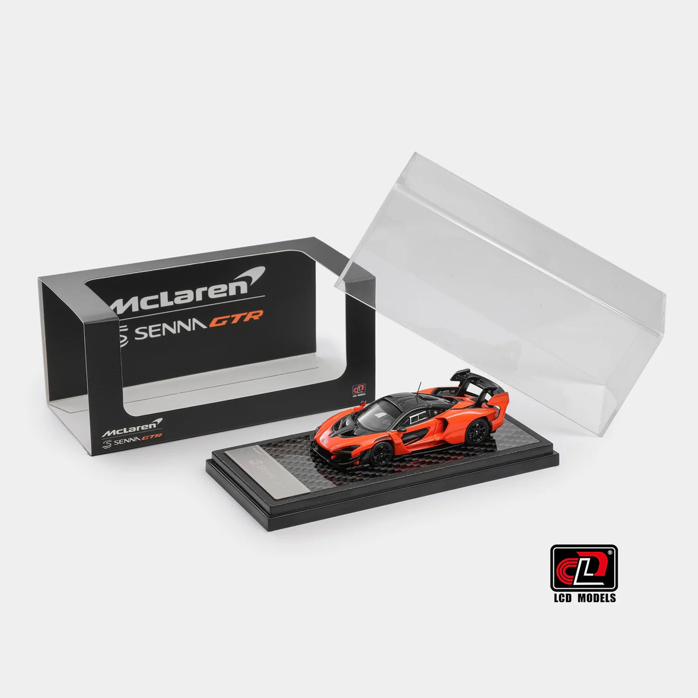 LCD McLaren Senna GTR 1:64 Scale Diecast Model – Orange