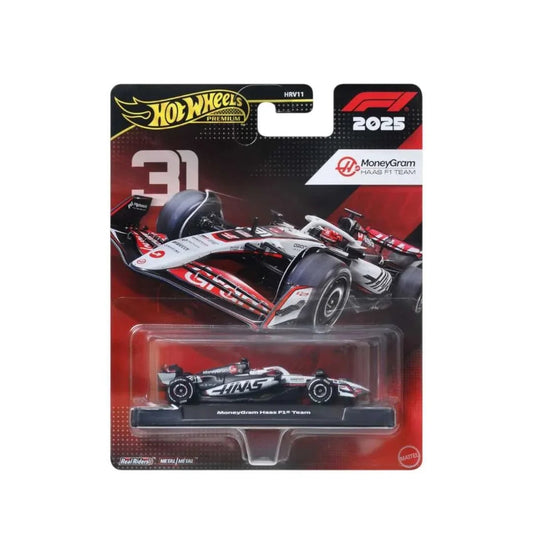 F1 MoneyGram Haas F1-Team 2025 #87, 1:64 Scale (White) collectible diecast model at Poketwheels