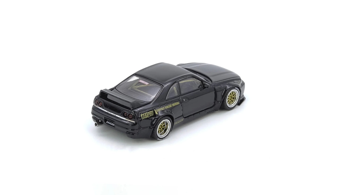 INNO64 Pandem GT-R BCNR33 Black 1:64 Scale Diecast Model Car (Pre-Order)