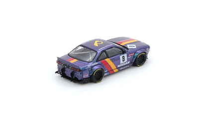 INNO64 Nissan Silvia S14 Boss Rocket Bunny Magic Purple 1:64 Scale Diecast Model