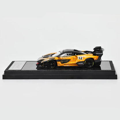 LCD McLaren Senna GTR 1:64 Scale Diecast Model – Electroplating Orange