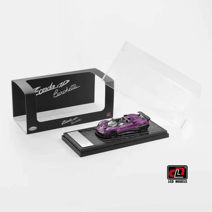 LCD Pagani Zonda HP Shanghai Toy Fair Special Package 2025 Carbon Purple 1:64 Scale Diecast Model