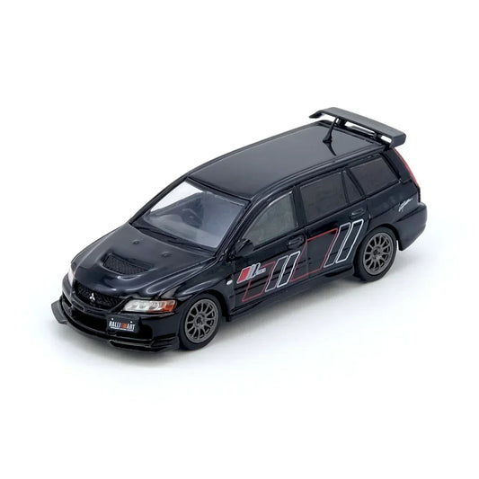 Mitsubishi Lancer Evolution IX Wagon 2005, 1:64 Scale (Black) collectible diecast model at Poketwheels
