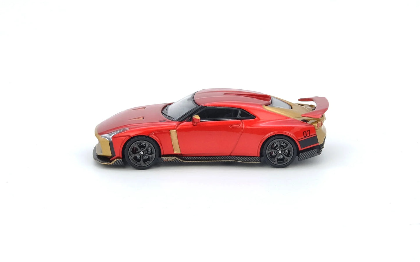 INNO64 Nissan GT-R50 Red 1:64 Scale Diecast Model