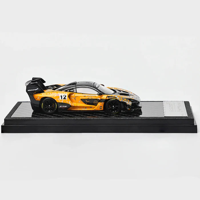 LCD McLaren Senna GTR 1:64 Scale Diecast Model – Electroplating Orange