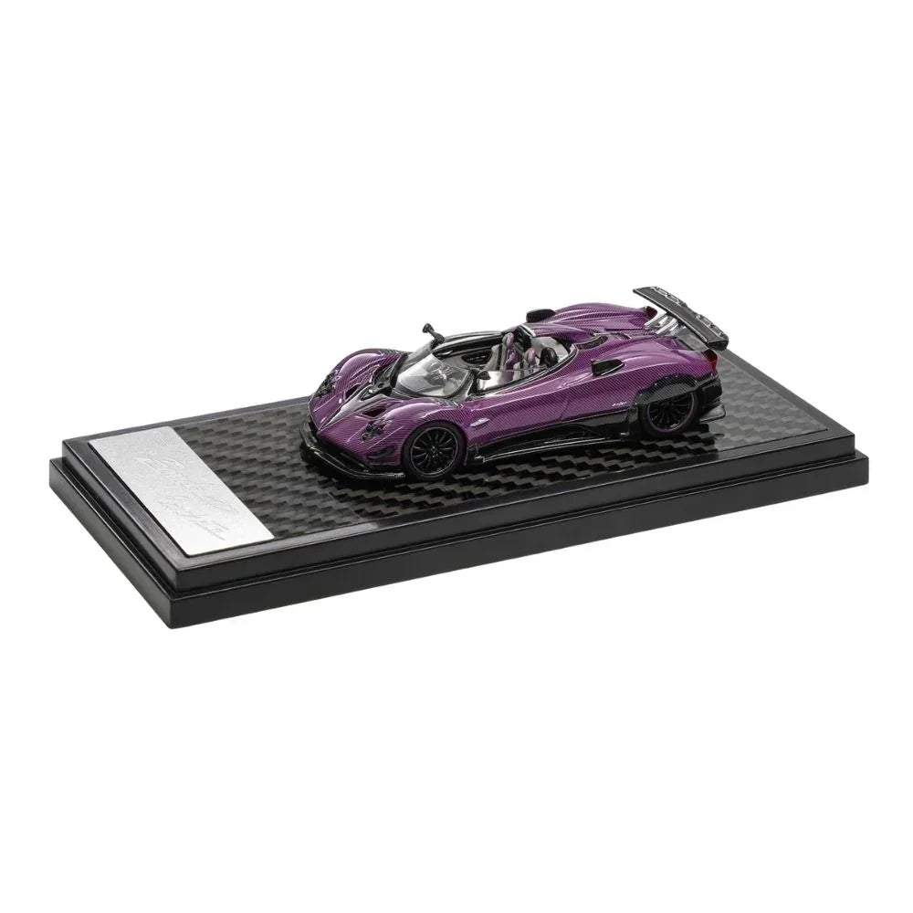LCD Pagani Zonda HP Shanghai Toy Fair Special Package 2025 Carbon Purple 1:64 Scale Diecast Model