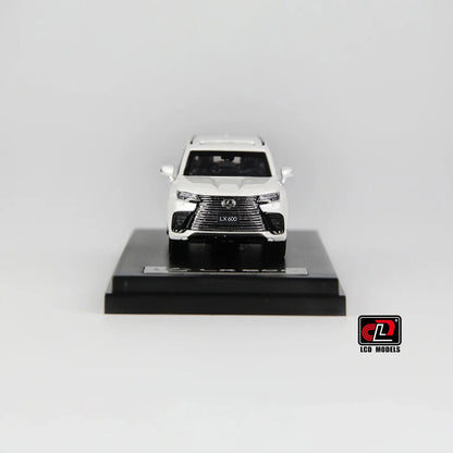 LCD Lexus LX600 1:64 Scale Diecast Model – White
