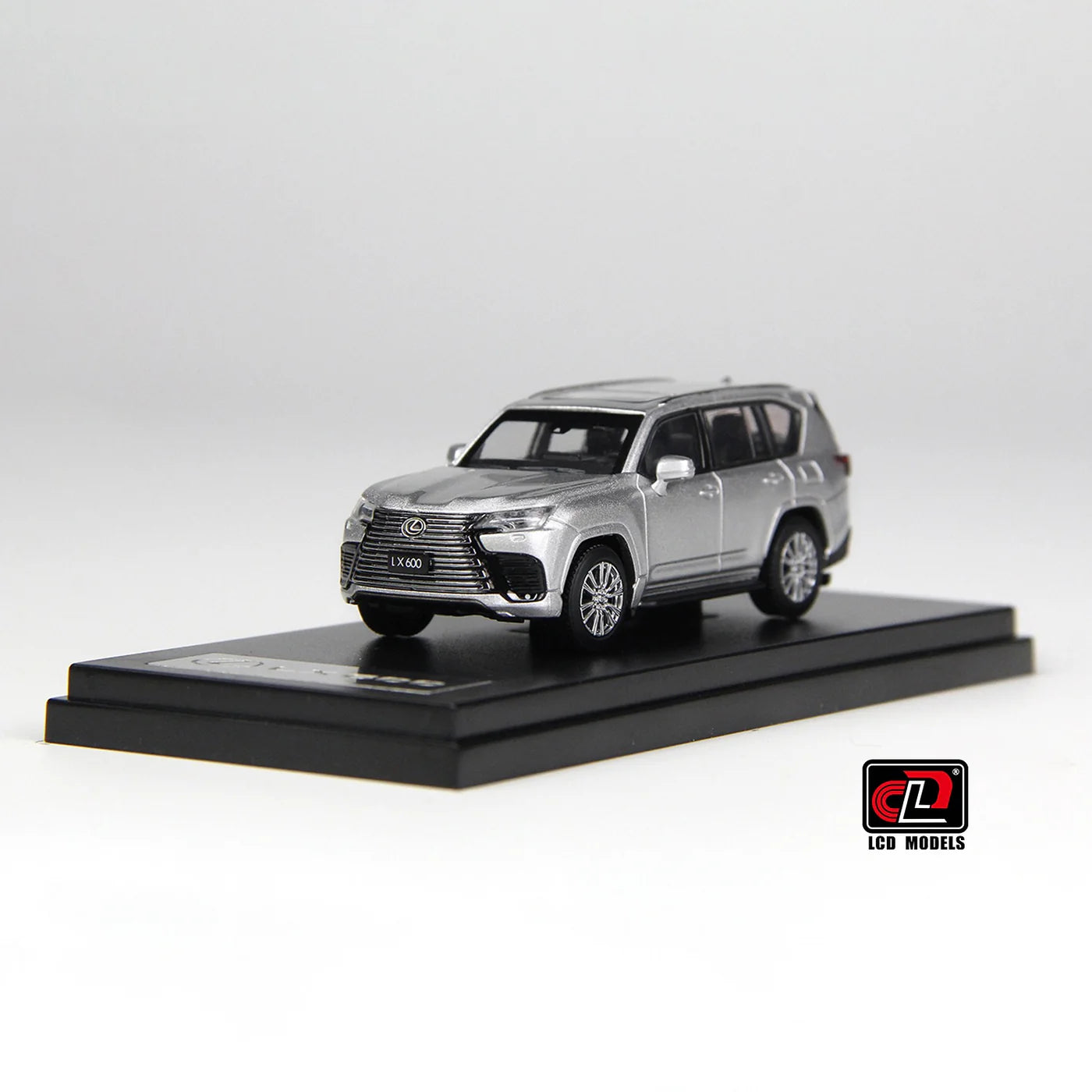 LCD Lexus LX600 Silver 1:64 Scale Diecast Model