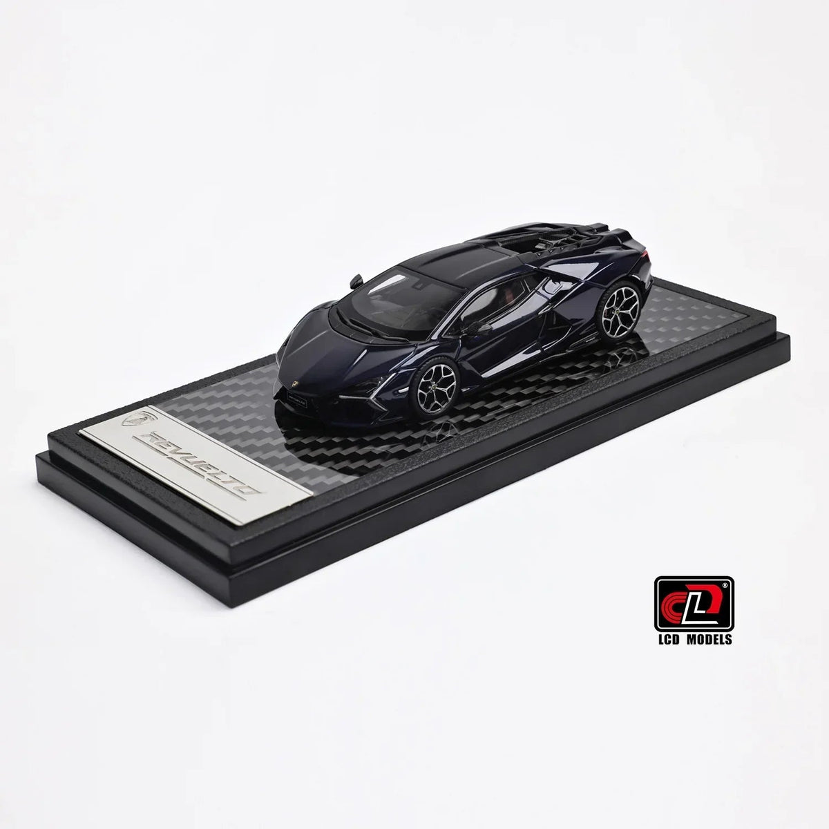 Lamborghini Revuelto, 1:64 Scale (Blue) collectible diecast model at Poketwheels