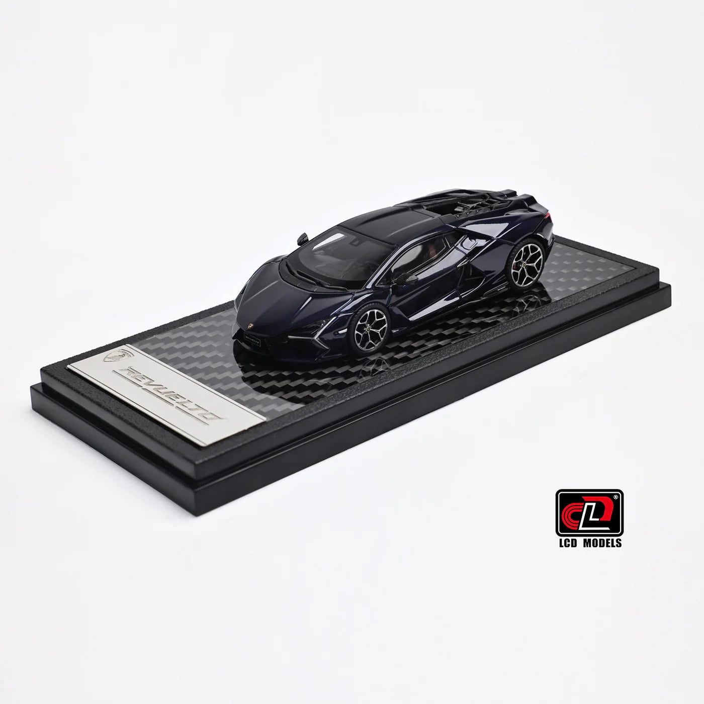 LCD Lamborghini Revuelto Blue 1:64 Scale Diecast Model
