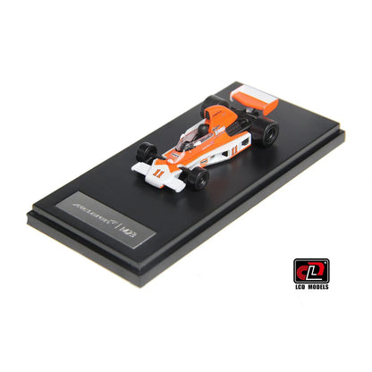 LCD McLaren M23 Orange with White 1:64 Scale Diecast Model