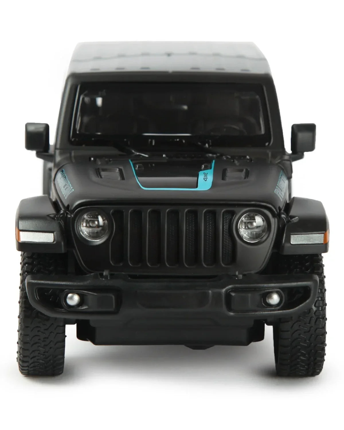 Rastar Jeep Wrangler Rubicon 4xe Black 1:24 Scale Diecast Model