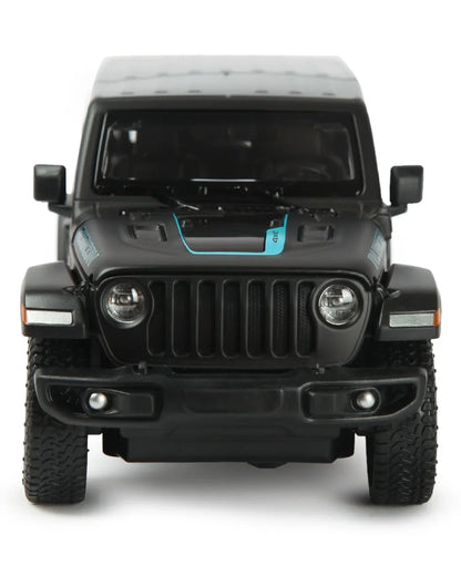 Rastar Jeep Wrangler Rubicon 4xe Black 1:24 Scale Diecast Model
