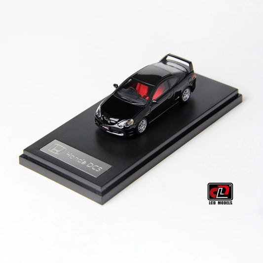 LCD Honda Integra Type R DC5 Black 1:64 Scale Diecast Model