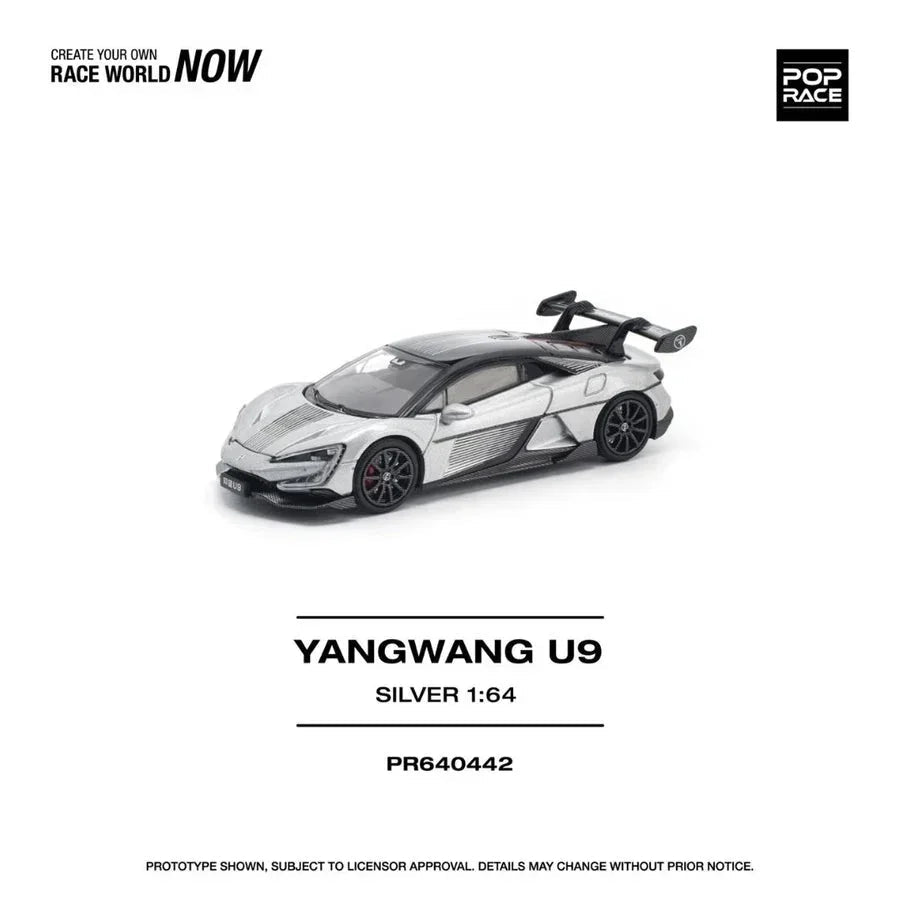 Yangwang U9, 1:64 Scale collectible diecast model at Poketwheels