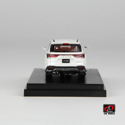 LCD Lexus LX600 1:64 Scale Diecast Model – White