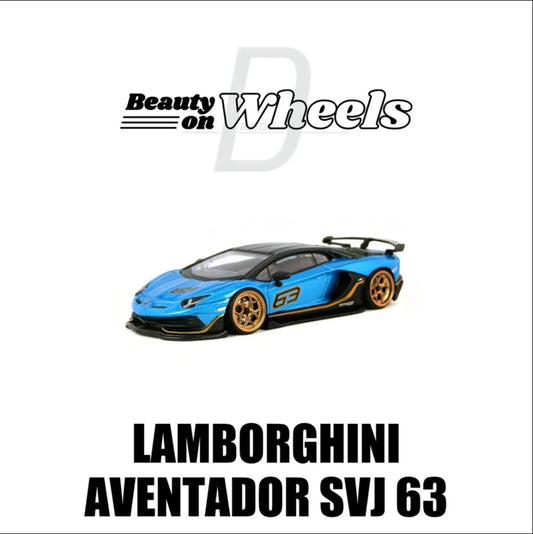 Lamborghini Avantador SVJ 63, 1:64 Scale collectible diecast model at Poketwheels