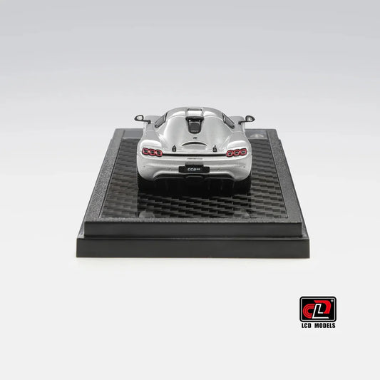 LCD Koenigsegg CC850 1:64 Scale Diecast Model – Silver