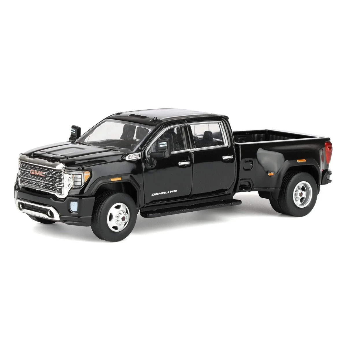GMC SIERRA 3500HD Denali 2022, 1:64 Scale (Black) collectible diecast model at Poketwheels