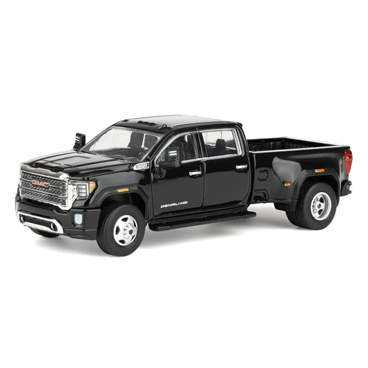 GMC SIERRA 3500HD Denali 2022, 1:64 Scale (Black) collectible diecast model at Poketwheels